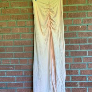 NWT💋ASOS Ruched Maxi Skirt